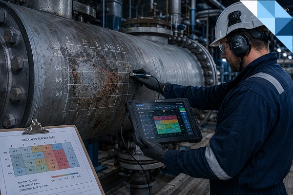 Inspection Data Quality for FFS: Thickness Mapping, Location Control and Traceability